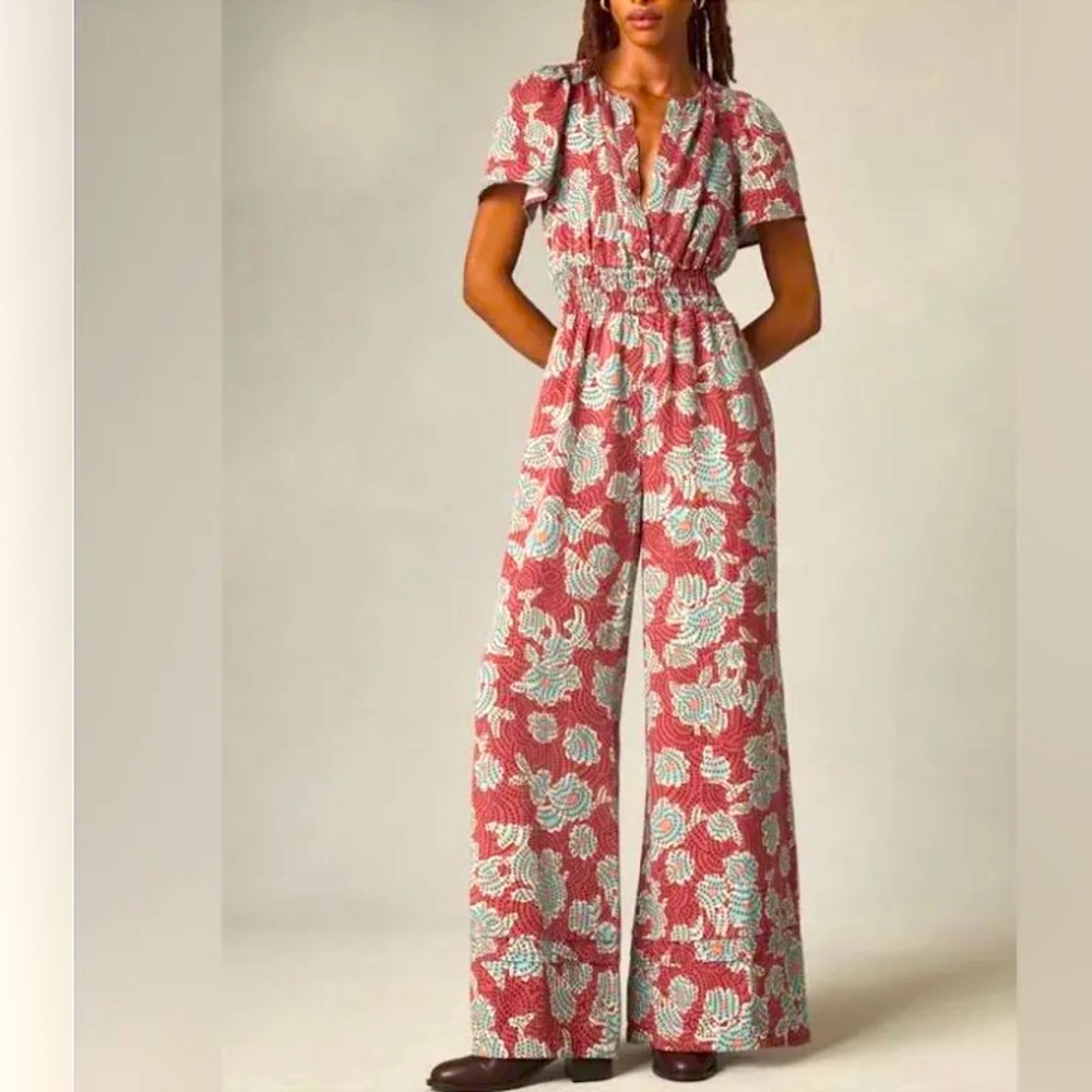 Never worn Anthropologie jumpsuit